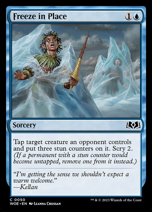 Freeze in Place - Wilds of Eldraine - 50