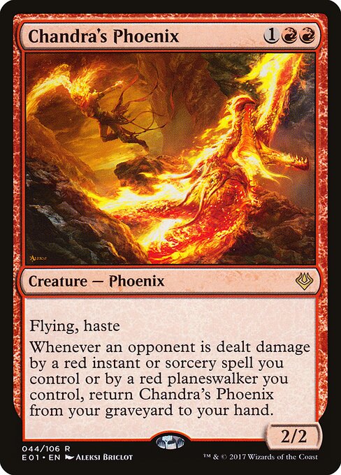 Chandra's Phoenix - Archenemy: Nicol Bolas - 44