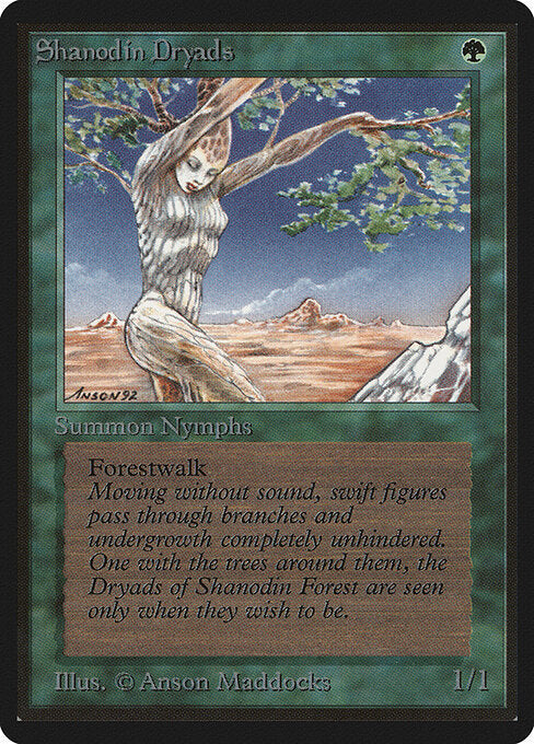 Shanodin Dryads - Limited Edition Beta - 217