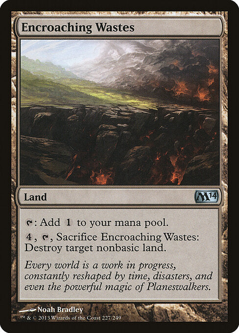 Encroaching Wastes - Magic 2014 - 227