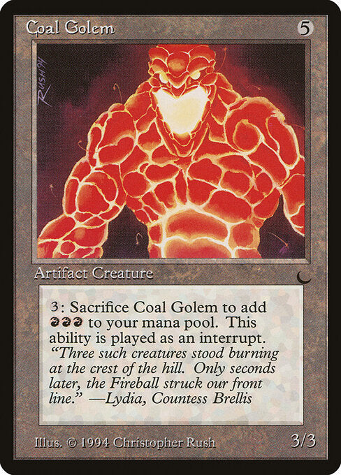 Coal Golem - The Dark - 99