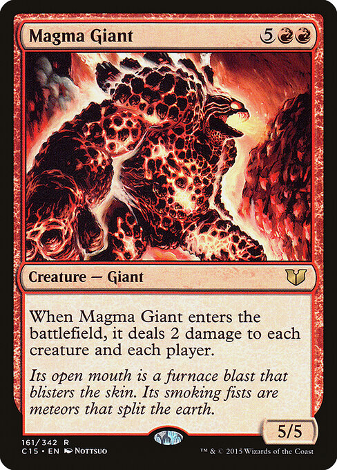 Magma Giant - Commander 2015 - 161