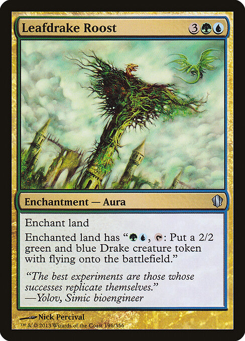 Leafdrake Roost - Commander 2013 - 196