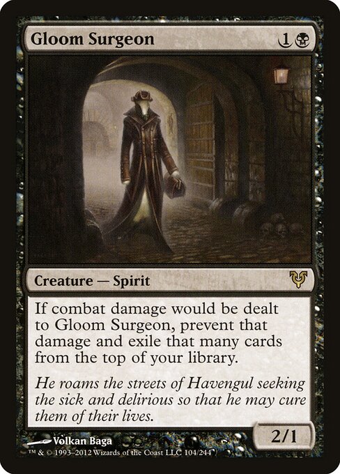 Gloom Surgeon - Avacyn Restored - 104