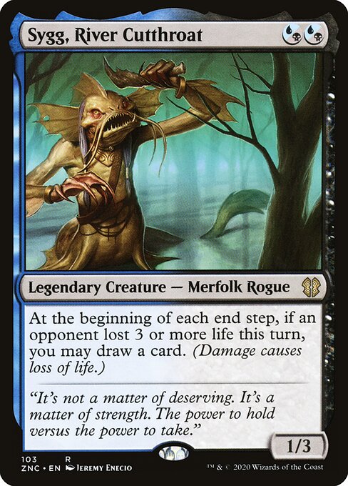 Sygg, River Cutthroat - Zendikar Rising Commander - 103