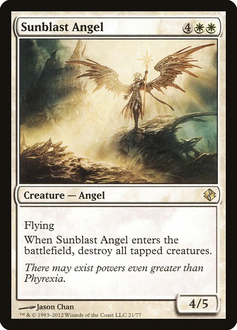 Sunblast Angel - Duel Decks: Venser vs. Koth - 21