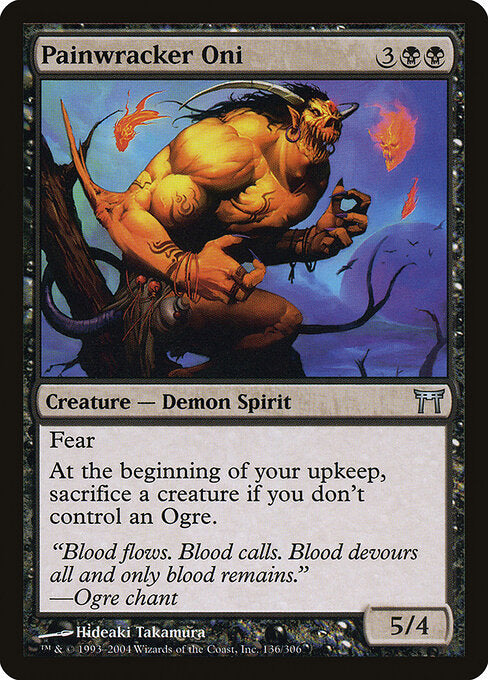 Painwracker Oni - Champions of Kamigawa - 136