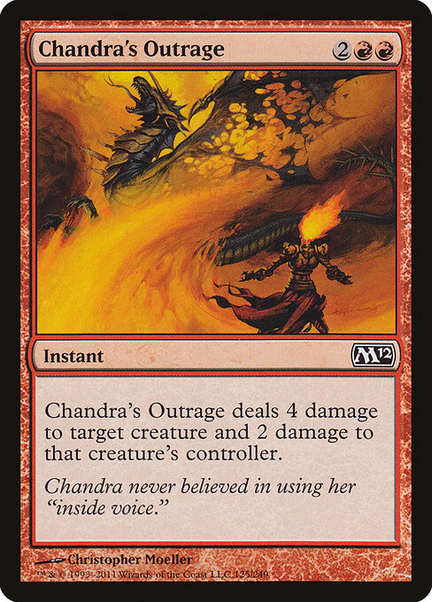 Chandra's Outrage - Magic 2012 - 125