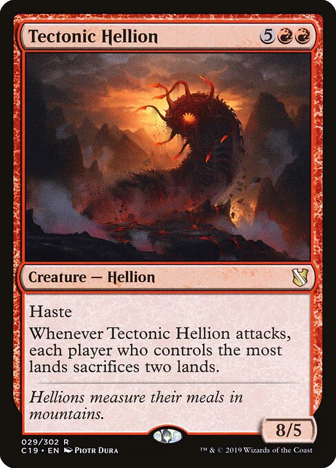 Tectonic Hellion - Commander 2019 - 29
