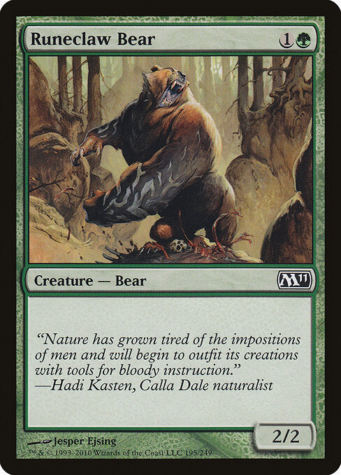 Runeclaw Bear - Magic 2011 - 195