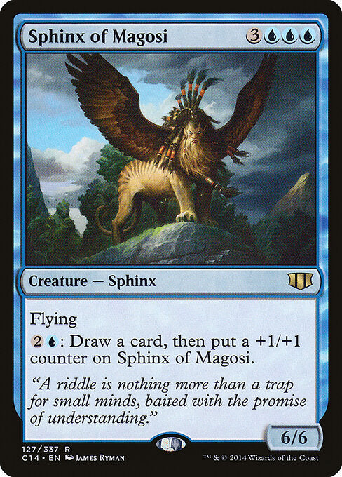 Sphinx of Magosi - Commander 2014 - 127