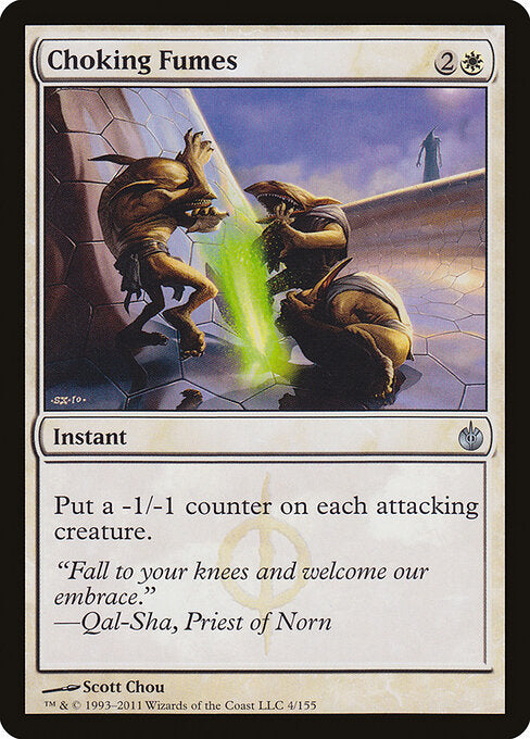 Choking Fumes - Mirrodin Besieged - 4