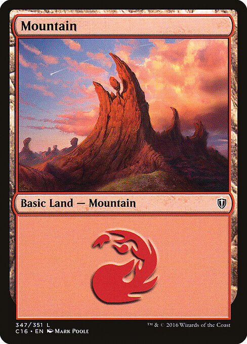 Mountain - Commander 2016 - 347