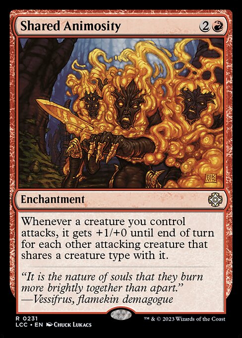 Shared Animosity - The Lost Caverns of Ixalan Commander - 231