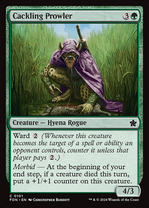 Cackling Prowler - Foundations - 101