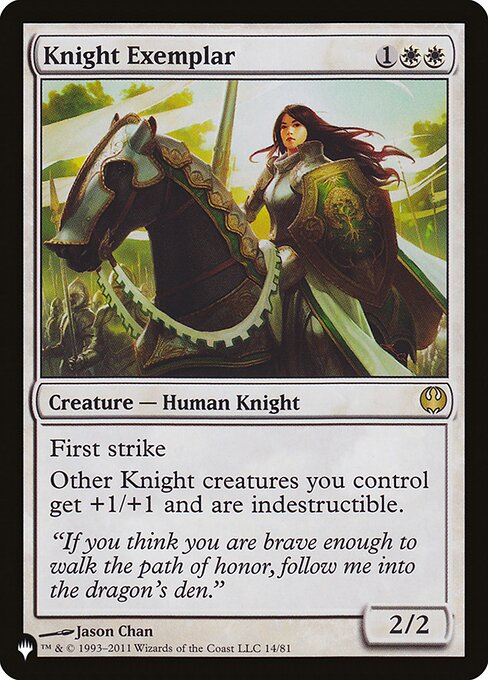 Knight Exemplar - The List - DDG-14