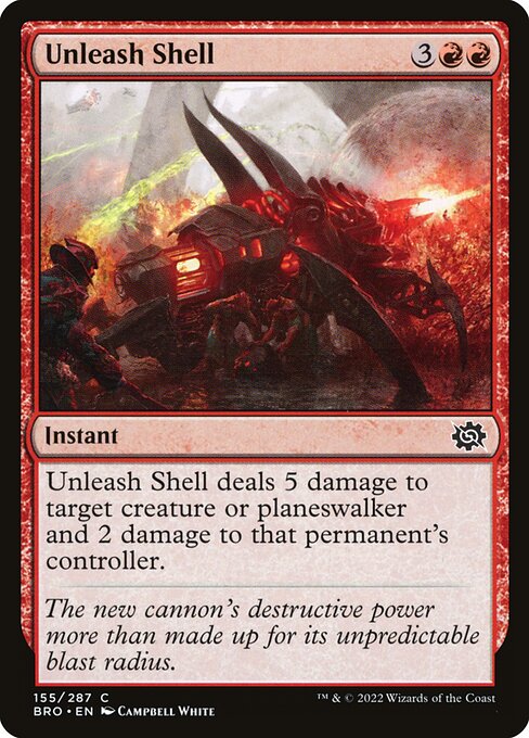 Unleash Shell - The Brothers' War - 155