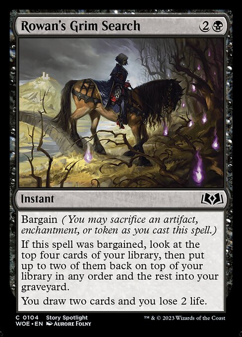 Rowan's Grim Search - Wilds of Eldraine - 104