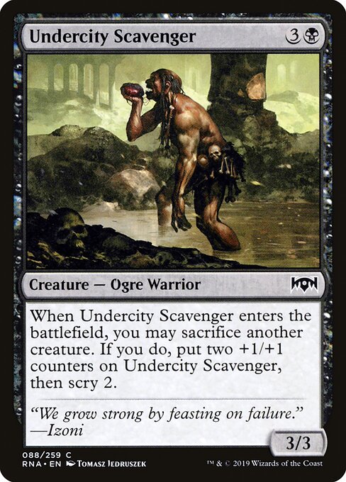 Undercity Scavenger - Ravnica Allegiance - 88
