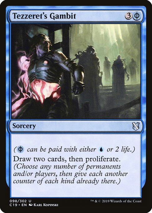 Tezzeret's Gambit - Commander 2019 - 98