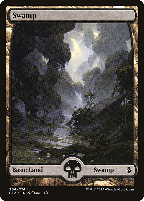 Swamp - Battle for Zendikar - 264