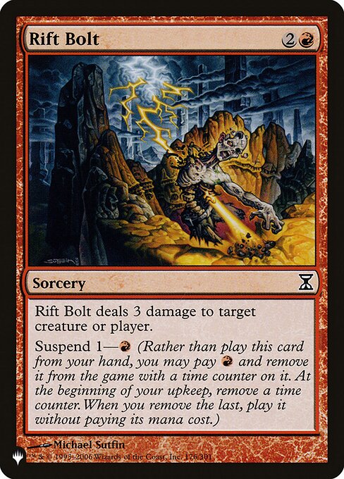 Rift Bolt - The List - TSP-176