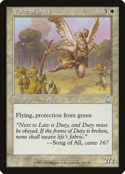 Voice of Duty - Urza's Destiny - 23