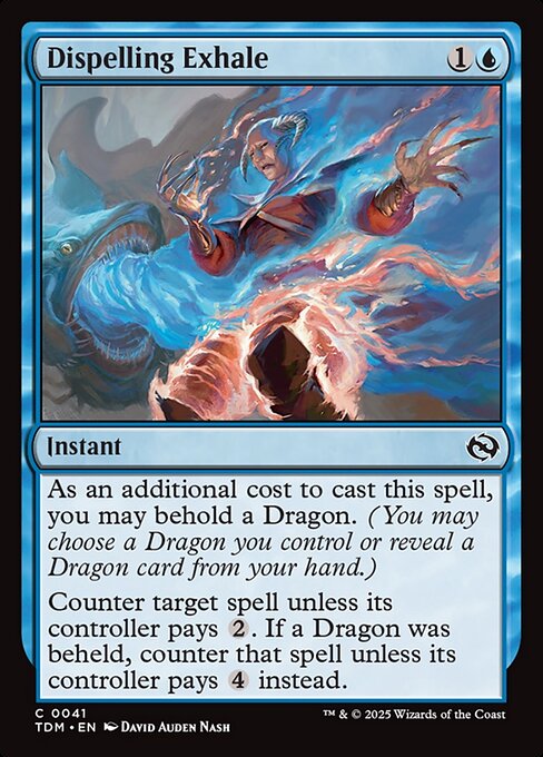 Dispelling Exhale - Tarkir: Dragonstorm - 41