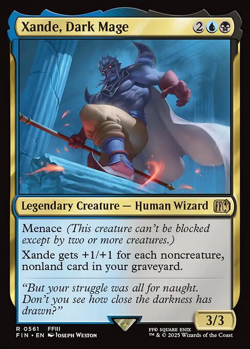 Xande, Dark Mage - Final Fantasy - 561