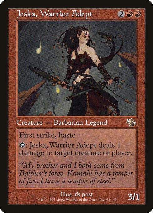 Jeska, Warrior Adept - Judgment - 93