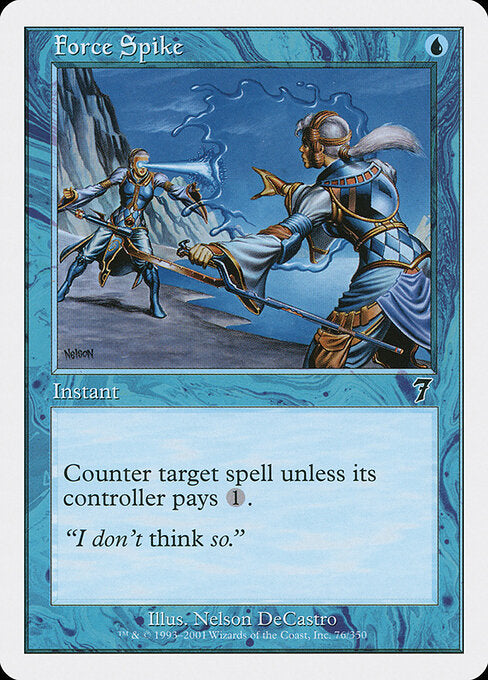 Force Spike - Seventh Edition - 76