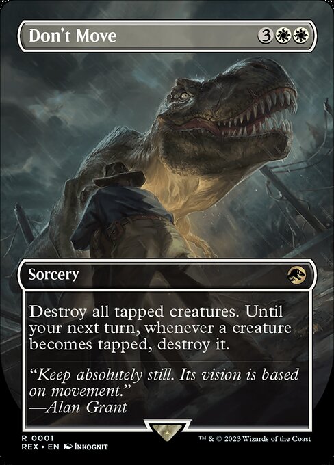 Don't Move - Jurassic World Collection - 1