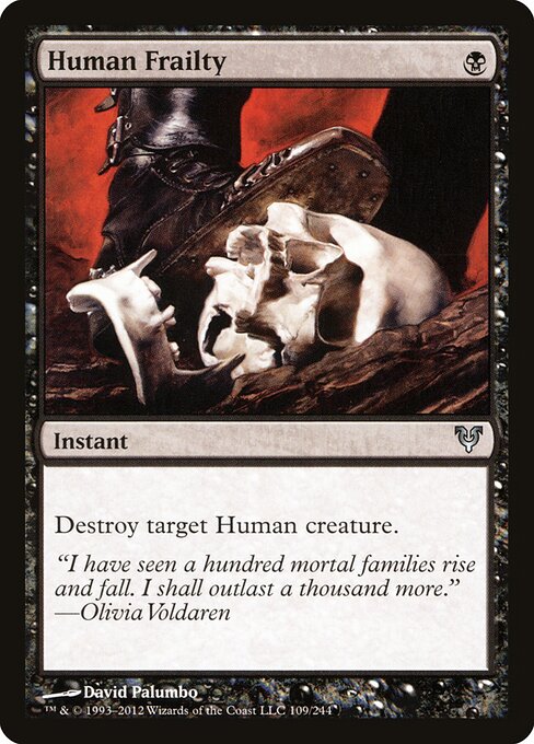 Human Frailty - Avacyn Restored - 109