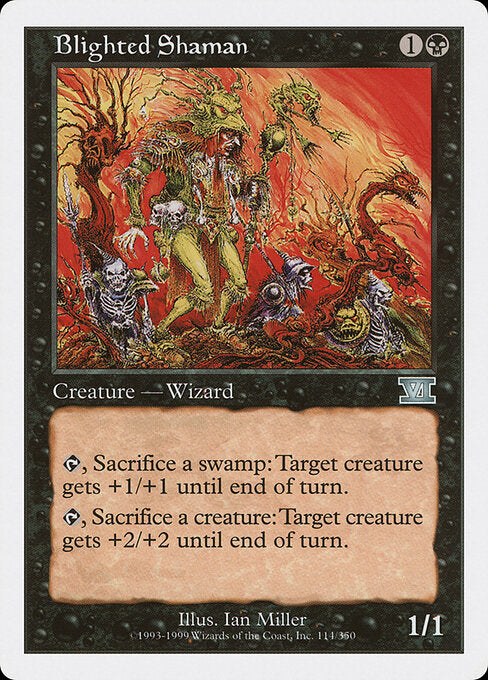 Blighted Shaman - Classic Sixth Edition - 114