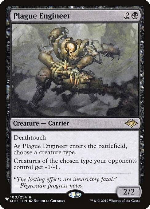 Plague Engineer - The List - MH1-100