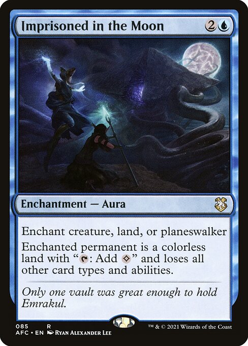 Imprisoned in the Moon - Forgotten Realms Commander - 85