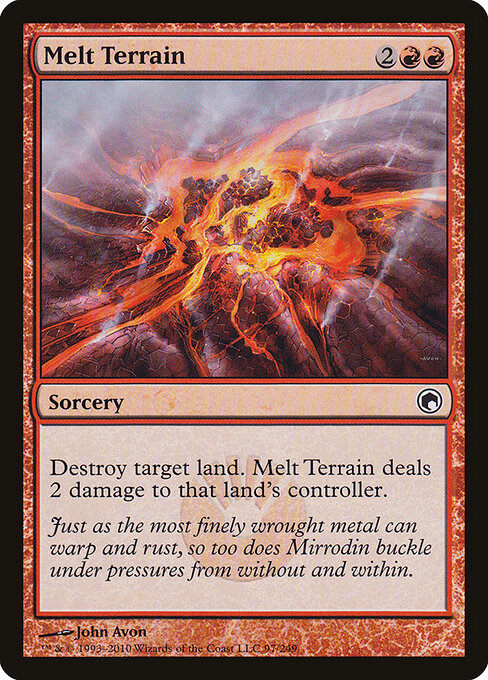 Melt Terrain - Scars of Mirrodin - 97