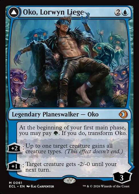 Oko, Lorwyn Liege // Oko, Shadowmoor Scion - Lorwyn Eclipsed - 61