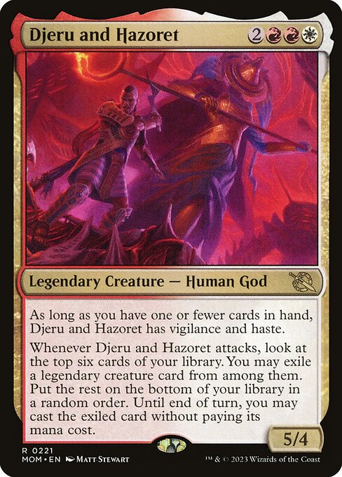 Djeru and Hazoret - March of the Machine - 221