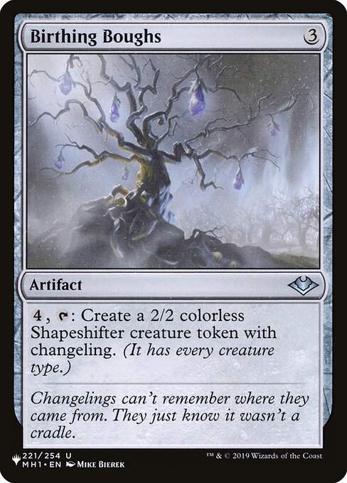 Birthing Boughs - The List - MH1-221