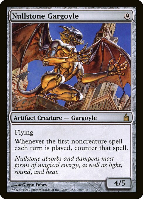 Nullstone Gargoyle - Ravnica: City of Guilds - 266