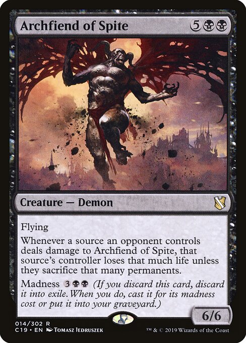 Archfiend of Spite - Commander 2019 - 14