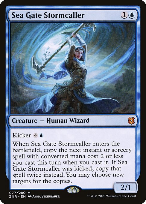 Sea Gate Stormcaller - Zendikar Rising - 77