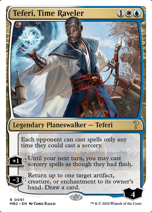 Teferi, Time Raveler - Mystery Booster 2 - 91