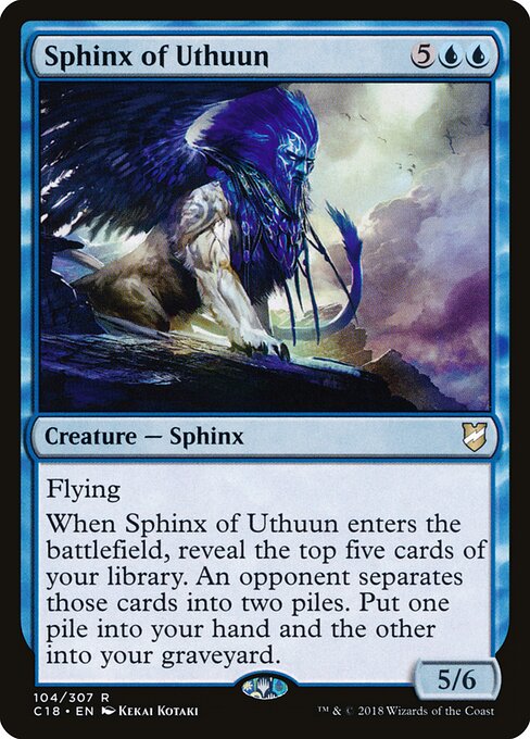 Sphinx of Uthuun - Commander 2018 - 104