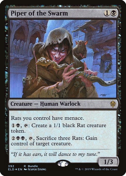 Piper of the Swarm - Throne of Eldraine - 392