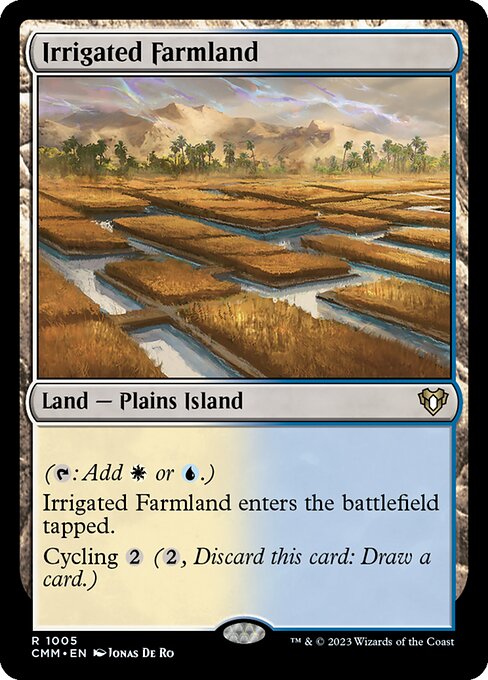Irrigated Farmland - Commander Masters - 1005