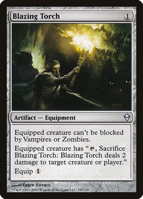 Blazing Torch - Zendikar - 197