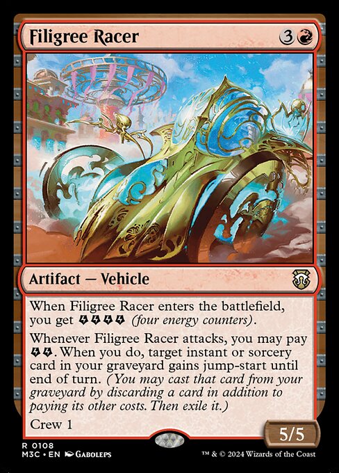 Filigree Racer - Modern Horizons 3 Commander - 108