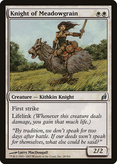 Knight of Meadowgrain - Lorwyn - 28